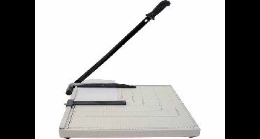 Lowander Professionele Papiersnijmachine - Nauwkeurig Snijden van B7 tot A3 - 48 x 39cm