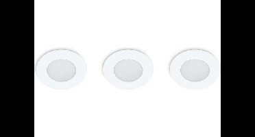 Prolight LED Inbouwspots Rond - 3x5W - IP65 - Wit