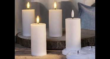 4 HI Oplaadbare Vlamloze LED Kaarsen