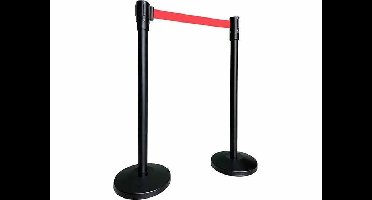 Lowander afzetpaal 2 stuks - Rood (2de Kans Deal)