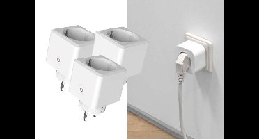 eTIGER Slimme Stekkers - WiFi Smart Plug - Set van 3 Stuks - Met Energiemonitor