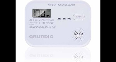 Grundig CO Melder - Koolmonoxidemelder - 10 Jaar Batterij