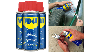 3x WD-40 Classic Multispray 100 ml