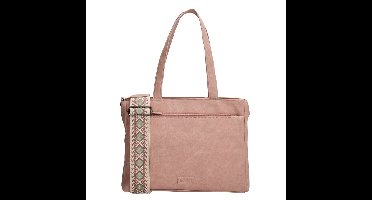 Beagles Handtas/Schoudertas Malaga Zacht Roze