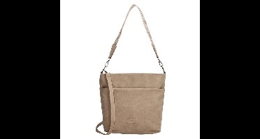 Beagles Shopper/Schoudertas Malaga Licht Taupe