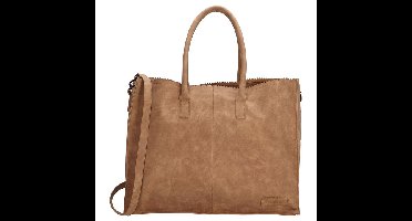 Zebra Trends Handtas Natural Bag Lisa XL Camel