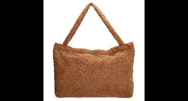 Beagles Fluffy Teddy Mom Bag Navarra Bruin