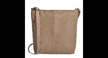 Beagles Leather Schoudertas Santa Lucia Taupe