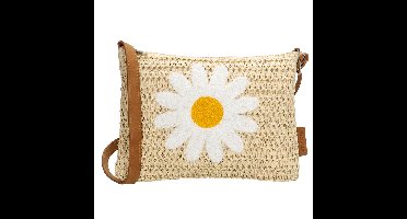 Beagles Rieten Schoudertas Fuerteventura Light Natural