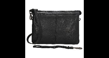 Beagles Leather Schoudertasje Maspalomas Zwart