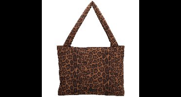 Beagles Puffer Mom Bag Calvia Leopard