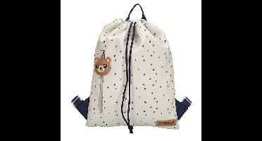 Zebra Trends Buddies Gymtas Rugzak Beer Beige