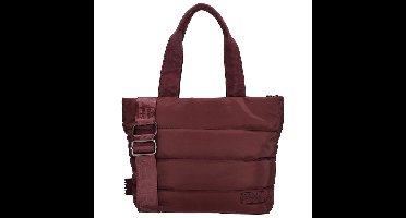 Zebra Trends Puffer Handtas/Schoudertas Elske Bordeaux