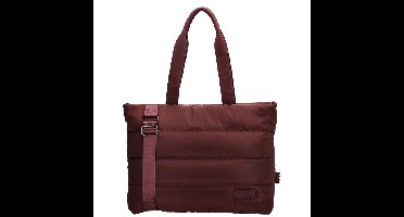 Zebra Trends Puffer Shopper/Laptoptas 15'' Elske Bordeaux