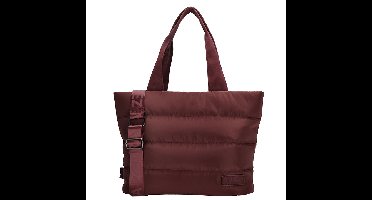 Zebra Trends Puffer Shopper/Schoudertas Elske Bordeaux