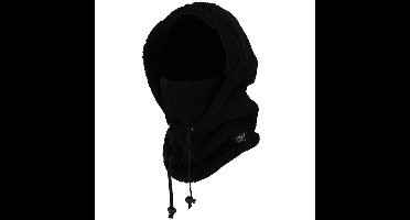 Heatkeeper Thermo Teddy Dames Balaclava/Col met Capuchon Zwart