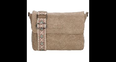 Beagles Schoudertas met Overslag Malaga Licht Taupe