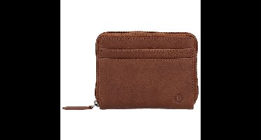 Beagles Leather Zip Around Portemonnee Benidorm Cognac