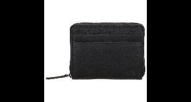 Beagles Leather Zip Around Portemonnee Benidorm Zwart