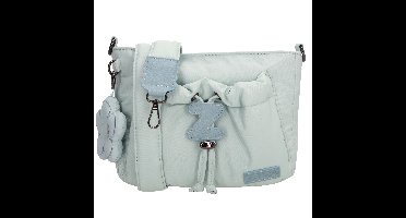 Zebra Trends Schoudertas Puffy Juna Lichtblauw