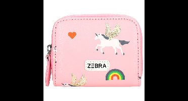 Zebra Trends Kinder Portemonnee Unicorn Pink
