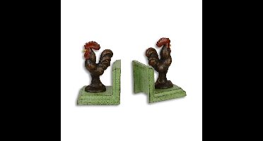 Boekensteun Haan van Gietijzer