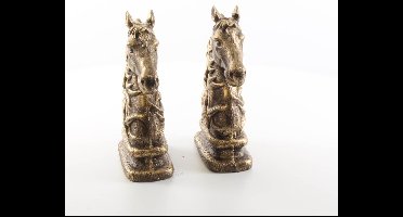 Boekensteun gietijzer Paardenhoofd