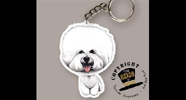 Sleutelhanger Bichon Frisé