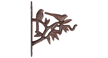 Gietijzeren klassieke haak vogels /Esschert Design