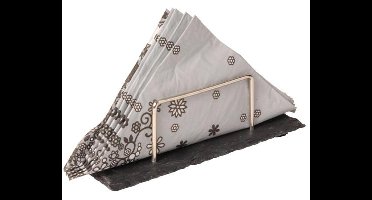 Leisteen servet houder smal / Outhings