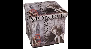 Opvouwbare poef Monroe