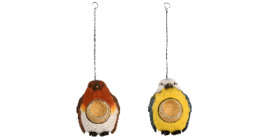 Pindakaashouder vogel in twee modellen