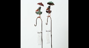 Regenmeter kraai Fibi