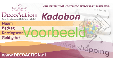 Cadeaubon / Kortingsbon