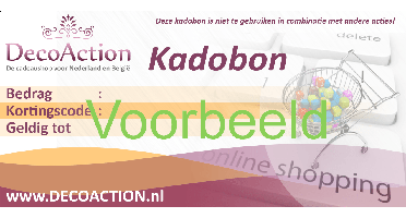 Cadeaubon / Kortingsbon