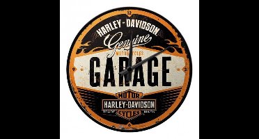 Harley Davidson Garage wandklok