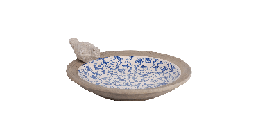 Wasbak met vogel bl. / Esschert Design