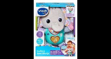 Vtech Baby Knuffel & Speel Olifantje Grijs