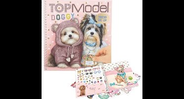 Topmodel Dress Me Up Stickerbook Doggy