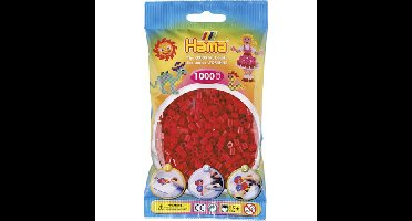 Hama Strijkkralen Donkerrood (022)