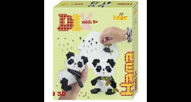 Hama Strijkkralen 3d Panda Set 2500 Delig