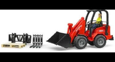 2193 Bruder Shovel Schaeffer Met Accesoires
