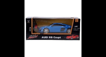 Radiografisch Bestuurbare Auto Audi 1:24 R8 Coupe Blauw
