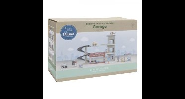 Little Dutch Treinbaan Garage