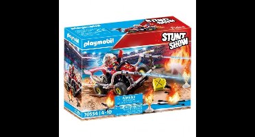 70554 Playmobil Stuntshow Brandweerkart