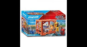 70774 Playmobil City Action Container Productie