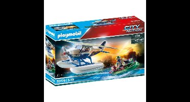 70779 Playmobil politiewatervliegtuig: smokkelaar achtervolging