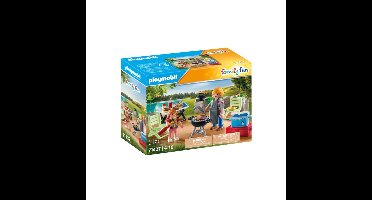 Playmobil 71427 Family Barbecue