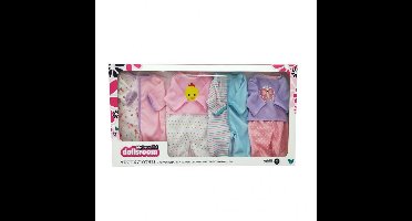 Poppenkledingsets 4 4-pack 41cm