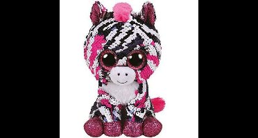 TY Flippables zoe the zebra 15cm